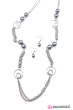 Load image into Gallery viewer, Open Door Jewelry - Break From The Norm - Silver Necklace - Paparazzi Accessories

