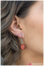 Load image into Gallery viewer, Open Door Jewelry - Rock, Paper, Scissors - Orange Necklace - Paparazzi Accessories
