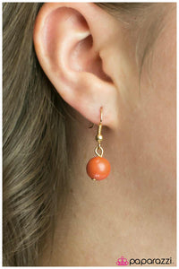 Open Door Jewelry - So Long! - Orange Necklace - Paparazzi Accessories