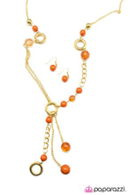 Load image into Gallery viewer, Open Door Jewelry - So Long! - Orange Necklace - Paparazzi Accessories
