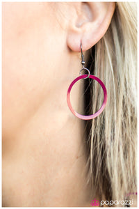 Open Door Jewelry - Saturday Night Fever - Pink Necklace - Paparazzi Accessories