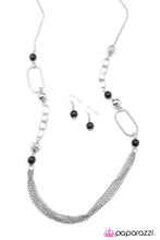 Load image into Gallery viewer, Open Door Jewelry - The Start of Something Beautiful - Black Necklace - Paparazzi Accessories
