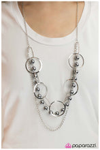 Load image into Gallery viewer, five-dollar-jewelry-parade-of-lights-silver-necklace-paparazzi-accessories
