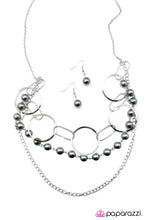 Load image into Gallery viewer, Open Door Jewelry - Parade Of Lights - Silver Necklace - Paparazzi Accessories
