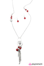 Load image into Gallery viewer, Open Door Jewelry - Love Poem - Red Necklace - Paparazzi Accessories
