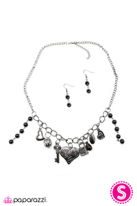 Open Door Jewelry - Better To Have Loved - Black Necklace - Paparazzi Accessories