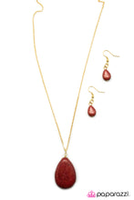 Load image into Gallery viewer, Open Door Jewelry - Stone Mesa - Red Necklace - Paparazzi Accessories
