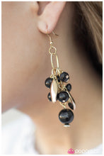 Load image into Gallery viewer, five-dollar-jewelry-busybody-black-earrings-paparazzi-accessories
