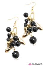 Load image into Gallery viewer, Open Door Jewelry - Busybody - Black Earrings - Paparazzi Accessories
