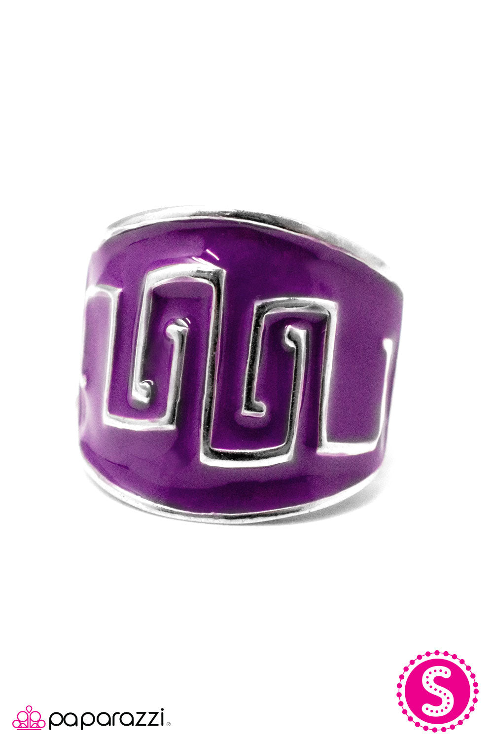 Open Door Jewelry - Aztec Heir - Purple Ring - Paparazzi Accessories