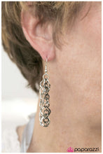 Load image into Gallery viewer, Open Door Jewelry - No Strings Attached - Silver Necklace - Paparazzi Accessories
