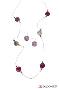 Open Door Jewelry - Deep In The Woods - Purple Necklace - Paparazzi Accessories
