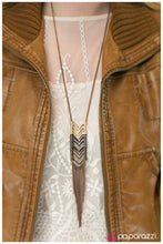 Load image into Gallery viewer, five-dollar-jewelry-catch-me-if-you-can-copper-necklace-paparazzi-accessories
