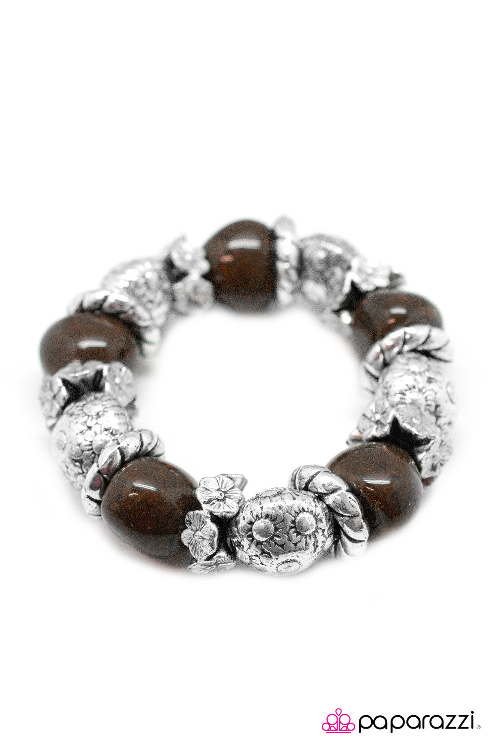 Open Door Jewelry - A La Mode - Brown Bracelet - Paparazzi Accessories