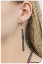 Load image into Gallery viewer, Open Door Jewelry - Everything Falls Into Place - Black Necklace - Paparazzi Accessories
