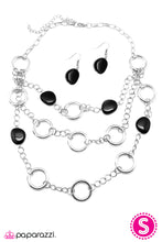 Load image into Gallery viewer, Open Door Jewelry - The Optimist - Black Necklace - Paparazzi Accessories

