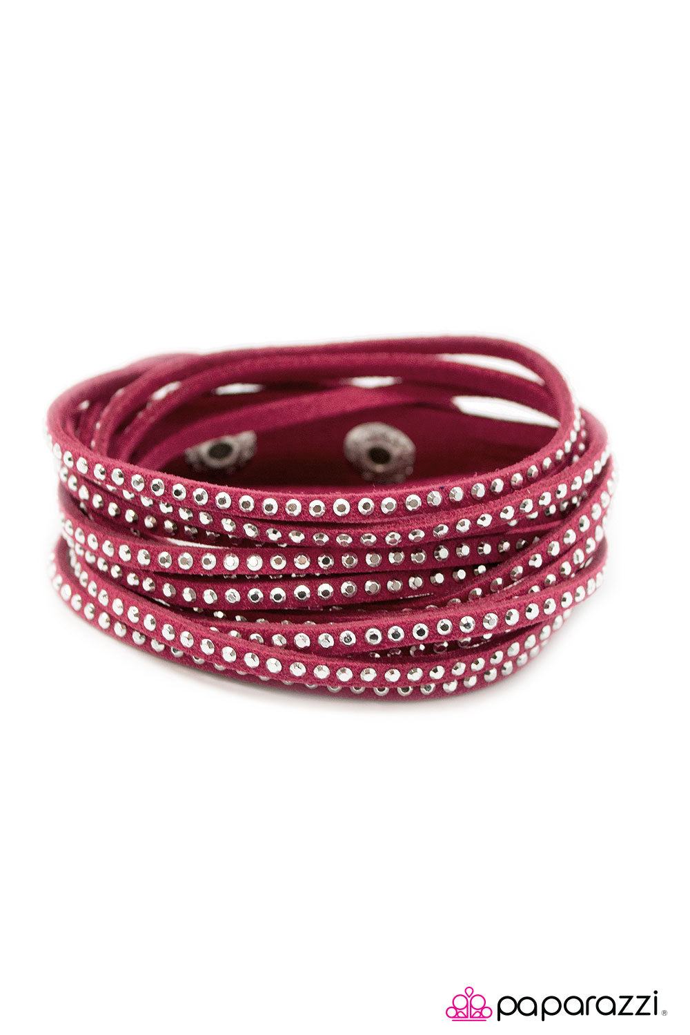 Open Door Jewelry - Go-Getter - Pink Bracelet - Paparazzi Accessories
