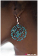 Load image into Gallery viewer, five-dollar-jewelry-glamour-guru-blue-earrings-paparazzi-accessories
