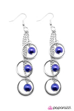 Load image into Gallery viewer, Open Door Jewelry - Ripple Effect - Blue Earrings - Paparazzi Accessories
