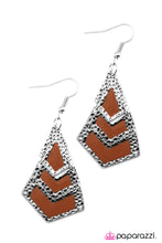 Load image into Gallery viewer, Open Door Jewelry - Wild Child - Orange Earrings - Paparazzi Accessories

