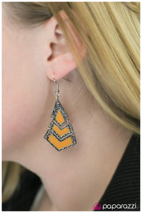 five-dollar-jewelry-wild-child-yellow-earrings-paparazzi-accessories