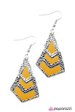 Load image into Gallery viewer, Open Door Jewelry - Wild Child - Yellow Earrings - Paparazzi Accessories
