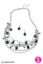 Load image into Gallery viewer, Open Door Jewelry - Cut and Run - Blue Necklace - Paparazzi Accessories
