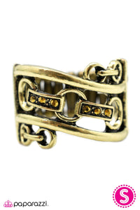 Open Door Jewelry - Make Me Sway - Brass Ring - Paparazzi Accessories