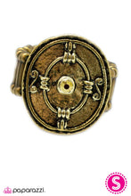 Load image into Gallery viewer, Open Door Jewelry - A Step in the Right Direction - Brass Ring - Paparazzi Accessories

