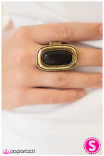 Load image into Gallery viewer, five-dollar-jewelry-a-little-bit-country-black-ring-paparazzi-accessories
