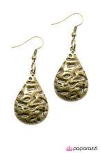 Load image into Gallery viewer, Open Door Jewelry - Water Under The Bridge - Brass Earrings - Paparazzi Accessories
