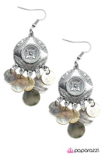 Load image into Gallery viewer, Open Door Jewelry - So Far, So Good - White Earrings - Paparazzi Accessories

