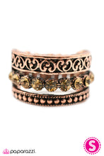 Load image into Gallery viewer, Open Door Jewelry - Triple Crown - Copper Ring - Paparazzi Accessories

