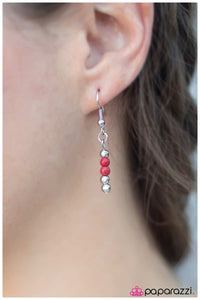 Open Door Jewelry - Last Of The Mohicans - Red Necklace - Paparazzi Accessories
