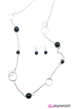 Load image into Gallery viewer, Open Door Jewelry - Sing Me A Song, Mr. Piano Man - Blue Necklace - Paparazzi Accessories
