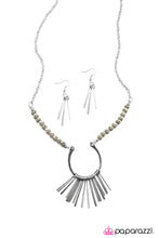 Load image into Gallery viewer, Open Door Jewelry - Keep Me Hanging On - Green Necklace - Paparazzi Accessories
