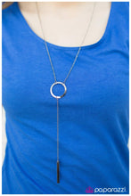 Load image into Gallery viewer, five-dollar-jewelry-high-and-mighty-black-necklace-paparazzi-accessories
