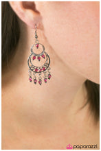 Load image into Gallery viewer, five-dollar-jewelry-girls-night-out-pink-earrings-paparazzi-accessories
