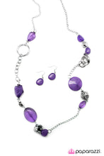 Load image into Gallery viewer, Open Door Jewelry - Sucker Punch - Purple Necklace - Paparazzi Accessories
