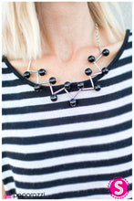 Load image into Gallery viewer, five-dollar-jewelry-connecting-the-constellations-black-necklace-paparazzi-accessories
