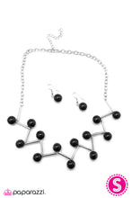 Load image into Gallery viewer, Open Door Jewelry - Connecting The Constellations - Black Necklace - Paparazzi Accessories

