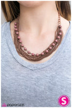 Load image into Gallery viewer, five-dollar-jewelry-stranded-copper-necklace-paparazzi-accessories
