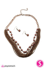 Load image into Gallery viewer, Open Door Jewelry - Stranded - Copper Necklace - Paparazzi Accessories

