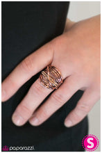Load image into Gallery viewer, five-dollar-jewelry-the-chevelle-copper-ring-paparazzi-accessories
