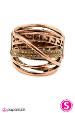 Load image into Gallery viewer, Open Door Jewelry - The Chevelle - Copper Ring - Paparazzi Accessories
