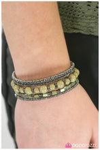 Load image into Gallery viewer, five-dollar-jewelry-wrap-star-green-bracelet-paparazzi-accessories
