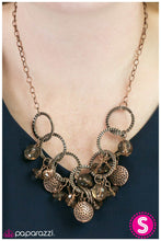 Load image into Gallery viewer, five-dollar-jewelry-a-breath-of-fresh-air-copper-necklace-paparazzi-accessories
