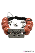 Load image into Gallery viewer, Open Door Jewelry - The Butterfly Effect - Orange Bracelet - Paparazzi Accessories
