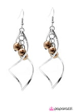 Load image into Gallery viewer, Open Door Jewelry - Suspended In Time- Brown Earrings - Paparazzi Accessories
