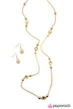 Load image into Gallery viewer, Open Door Jewelry - Broadway Beauty - Gold Necklace - Paparazzi Accessories
